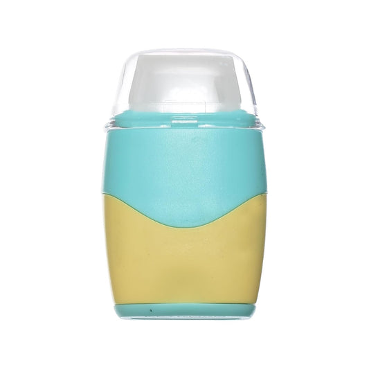 Keyroad Pastel Plastic Sharpener, 2 Holes, with Container and Eraser, Assorted Colors, Model KR972412