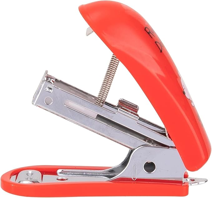 Deli e0253 mini paper stapler- assorted colors