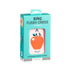 Plastic Ring for Organizing | Durable and Safe Cards for Learning Letters A to Z