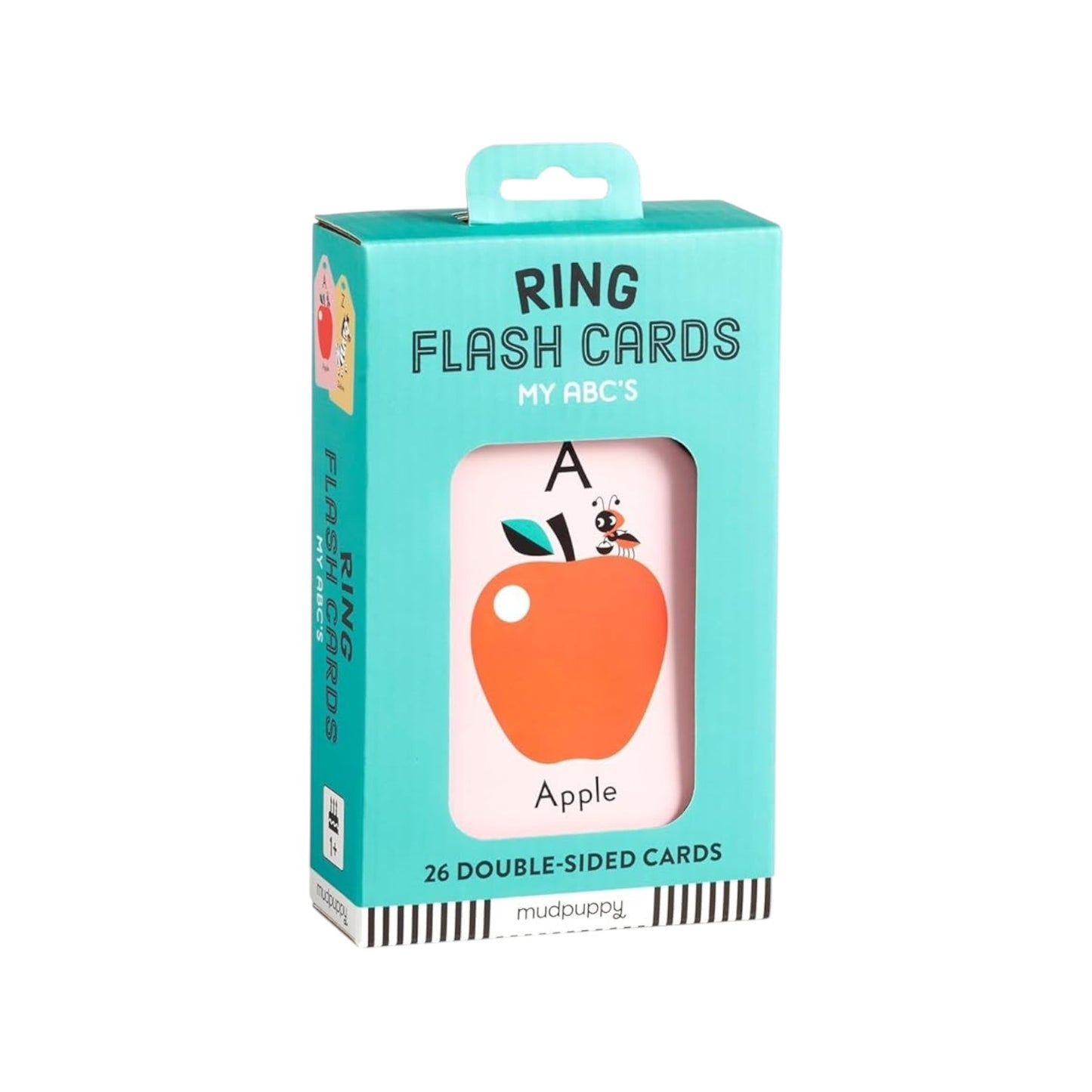 Plastic Ring for Organizing | Durable and Safe Cards for Learning Letters A to Z