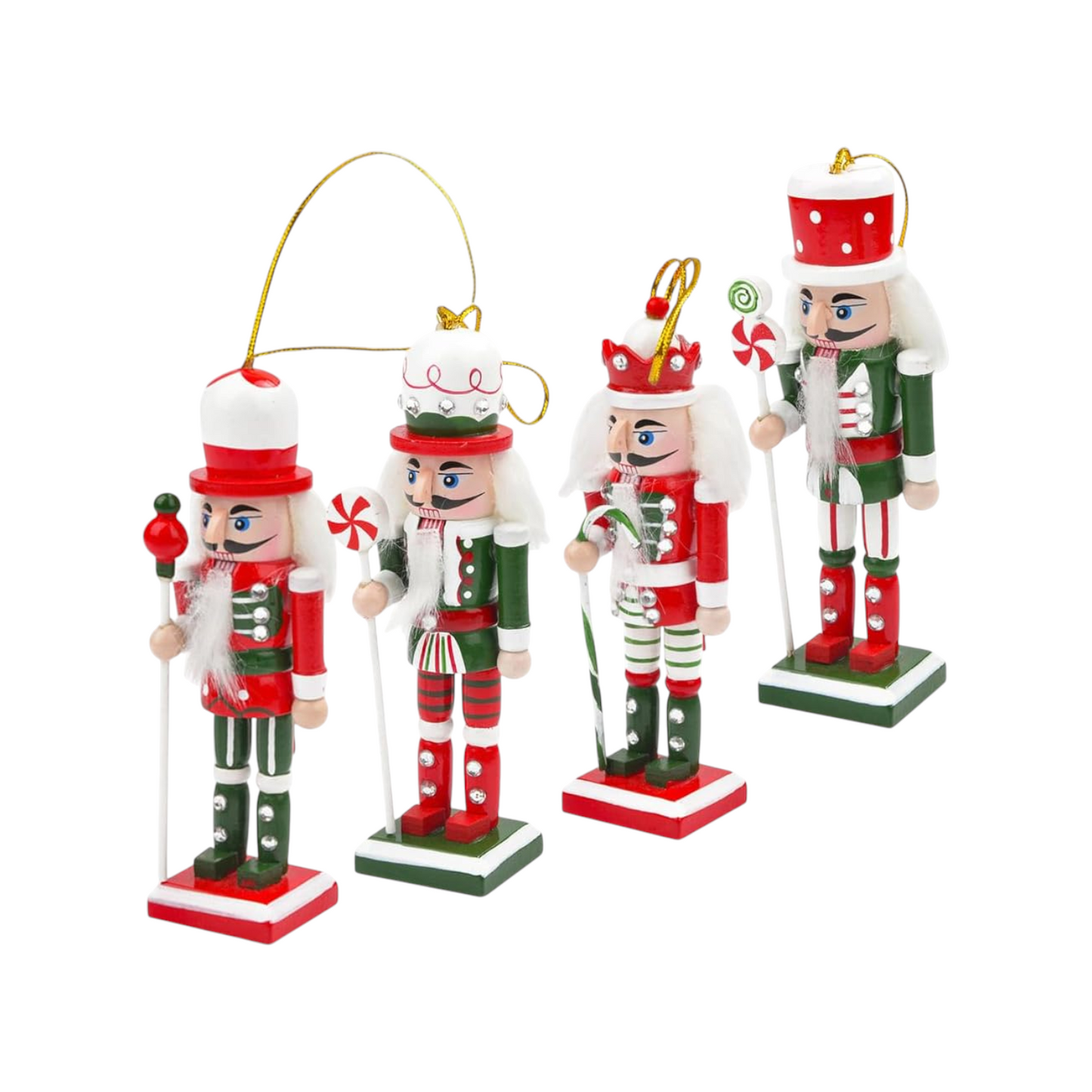 Christmas Nutcracker Ornaments Mini Nutcracker Soldier