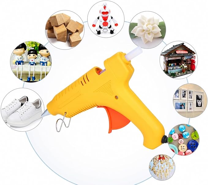 Hot Melt Glue Gun GT-10, 60W/100W Adjustable Power Glue Gun