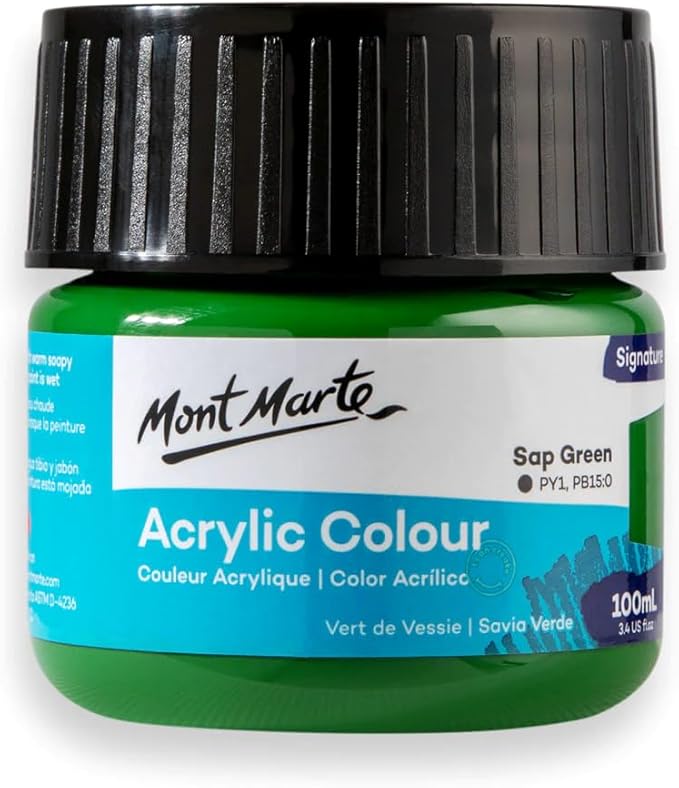 Monte Marte MSCH1001 Acrylic Colour Paint 100 ml- 1 Bottle