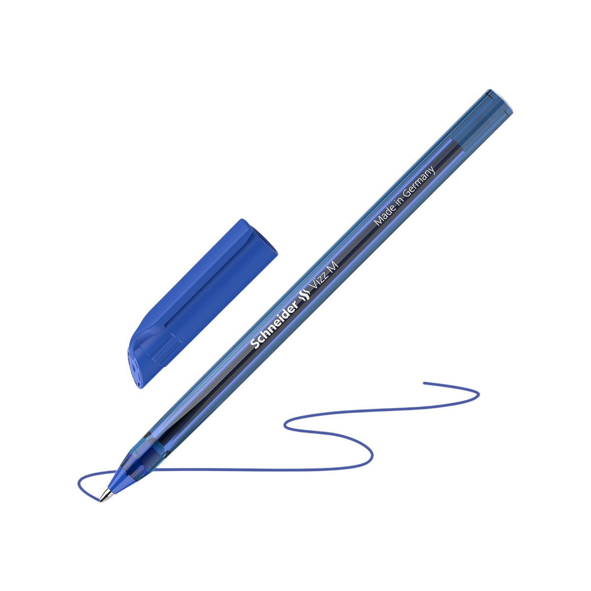 Schneider Ballpoint Pen Vizz M Assorted Wallet 10 pieces With Gelco Technology