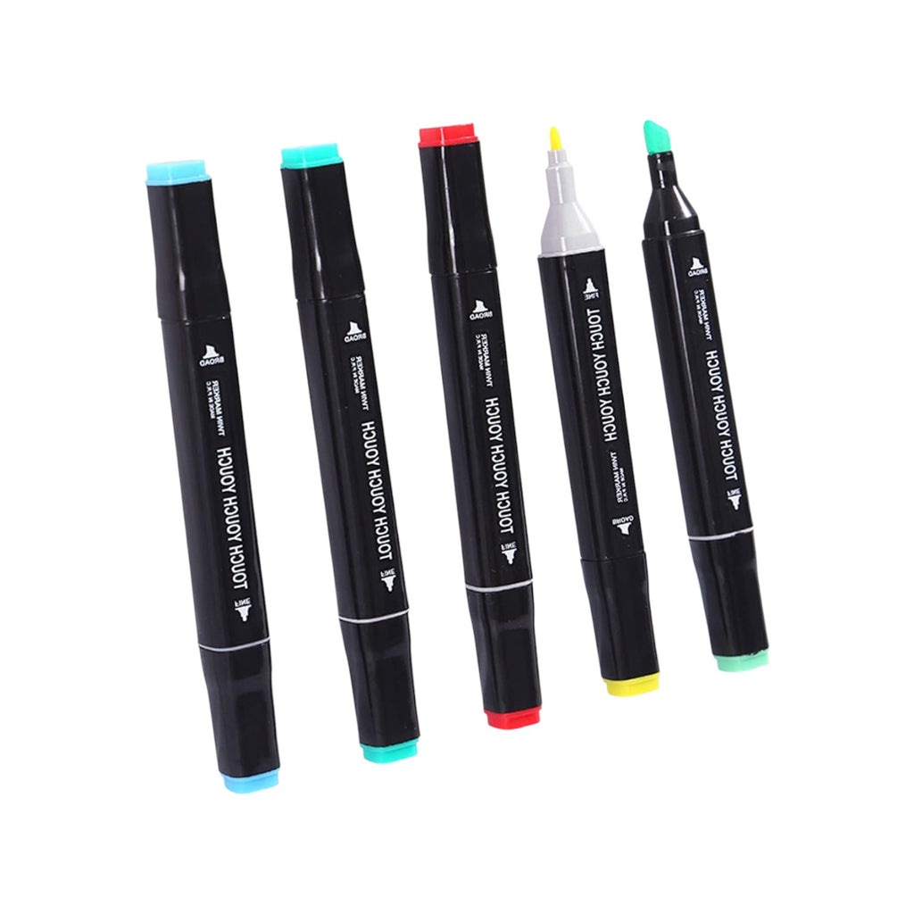 Textile Marker Pens, Machine Washable Textile Markers, 24 Colors