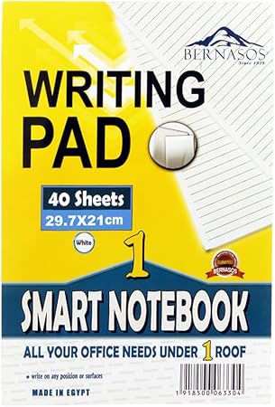 Block Note Pin  40 Sheets  Ruled