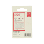 Elite Stationery House Deli 232 staple remover packaging back view showing product specifications and barcode
