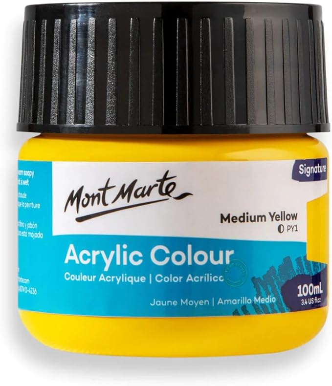 Monte Marte MSCH1001 Acrylic Colour Paint 100 ml- 1 Bottle