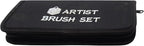 12pcs Professional Artist Paint Brushes Set Bag Pack