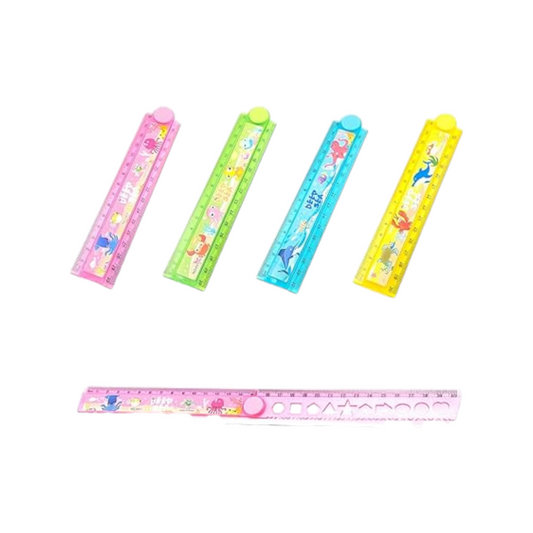 Cute Characters Folding Ruler 15 cm to 30 cm