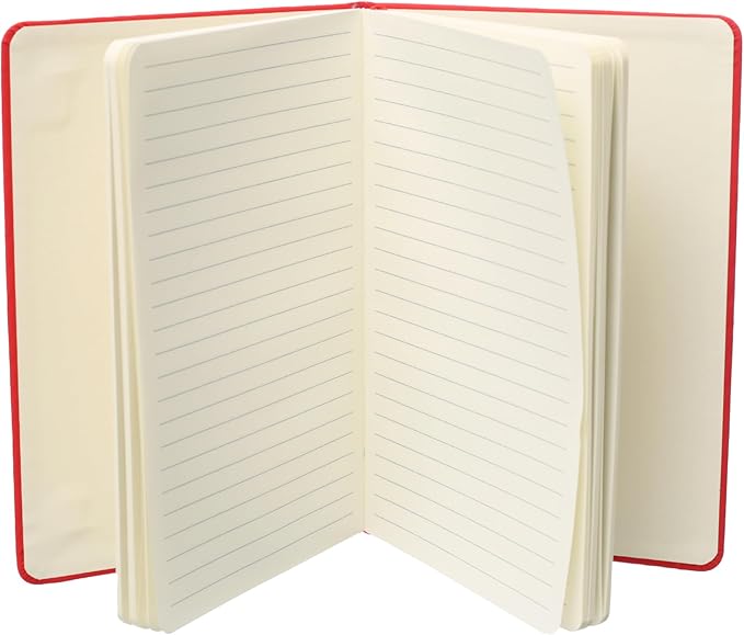 80 Sheets  - A5   Hardcover Elastic Notebook Leather Cover