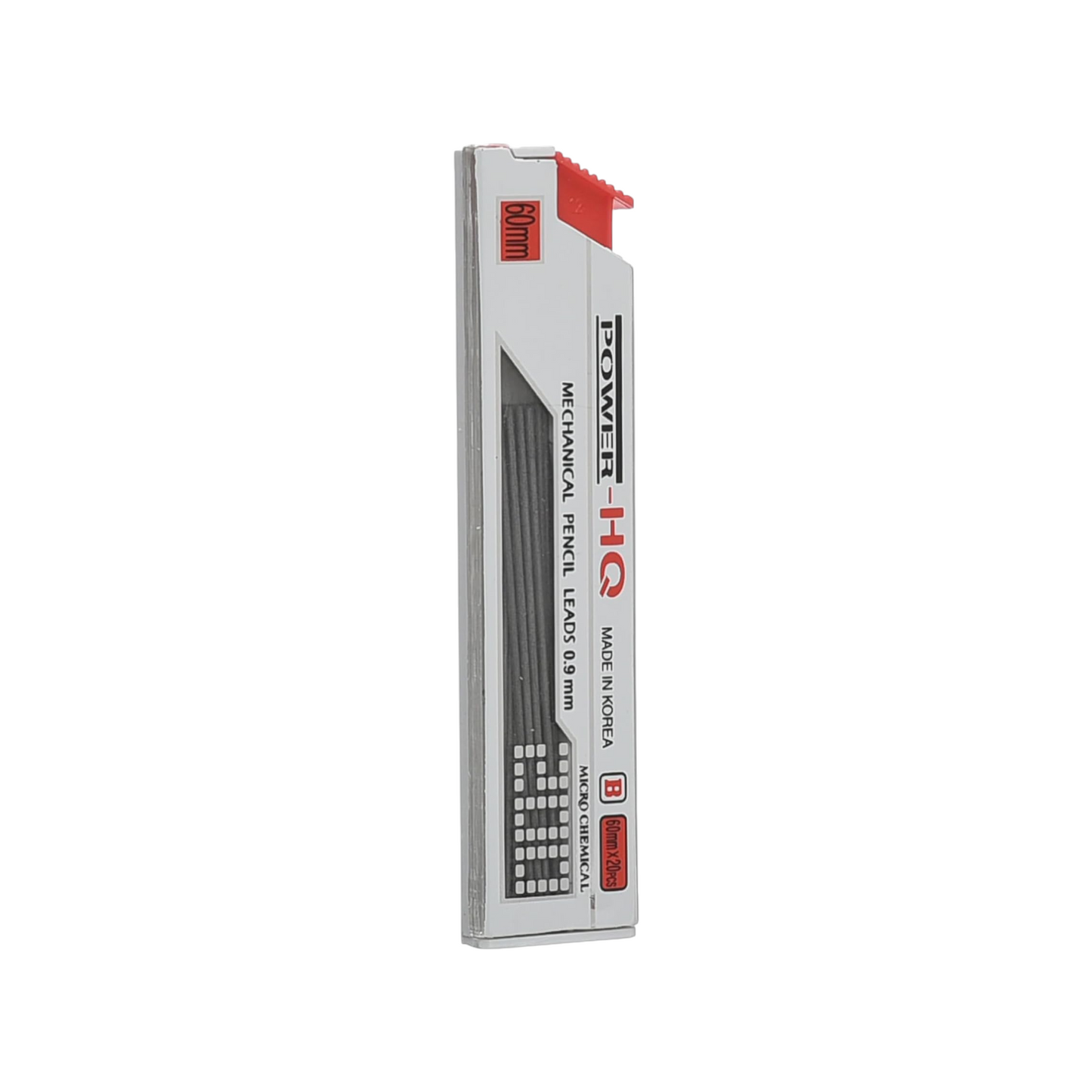 B Mechanical Pencil Leads Lighter Shape Tube 0.9 mm - Power
