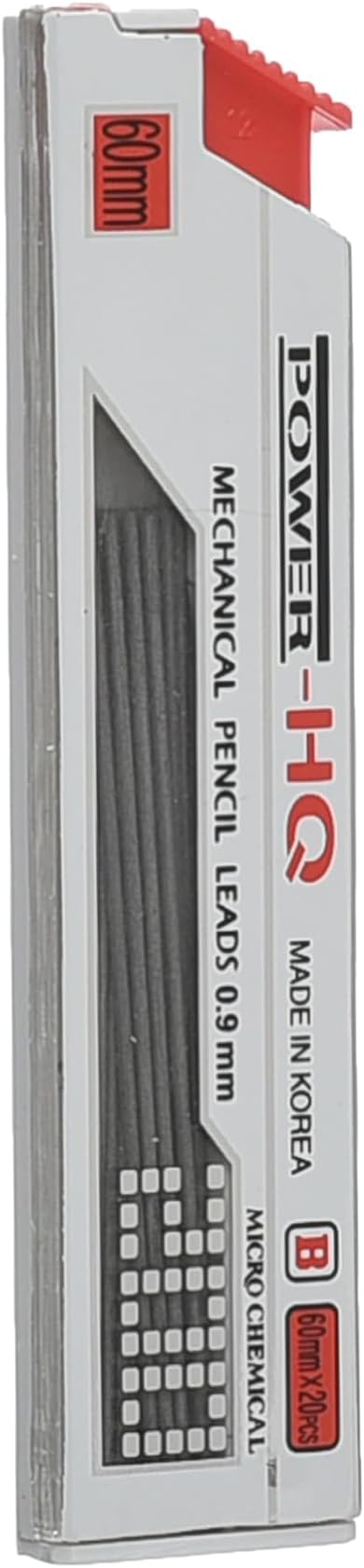 Micro Power Mechanical Pencil Leads 0.9 - 2B