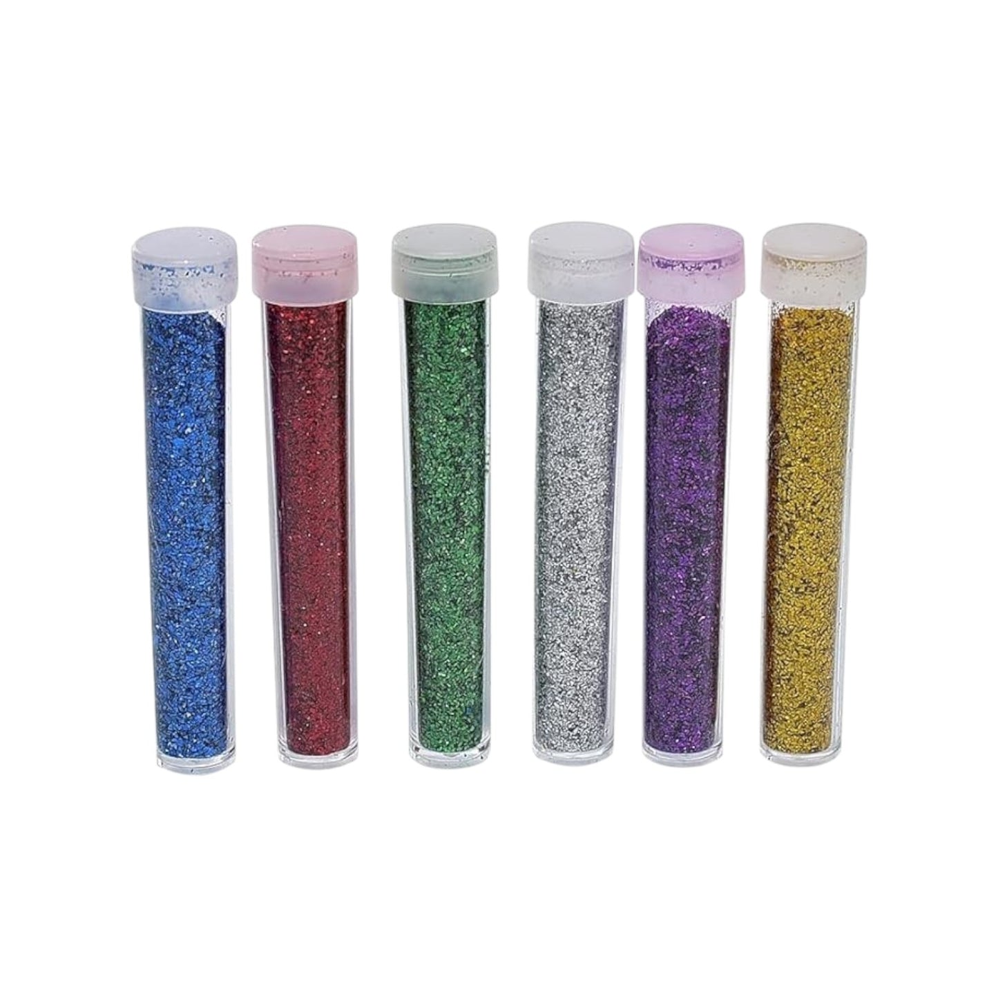 Glitter Pack of 12 Pieces For Drawing, Crafts And Arts