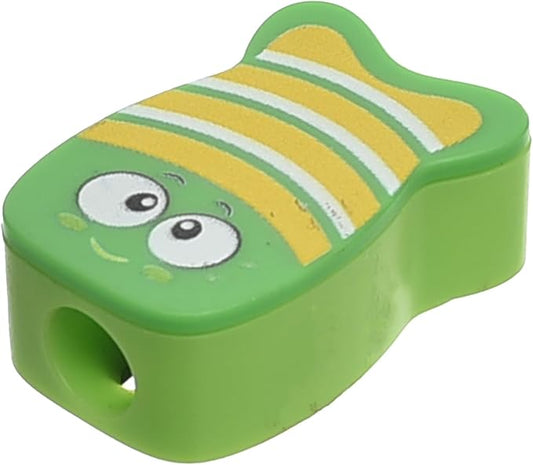 Sharpener 3 Pieces Plastic Fish-shaped Keyroad