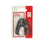 Elite Stationery House Deli 232 black staple remover in retail blister packaging for office and school use