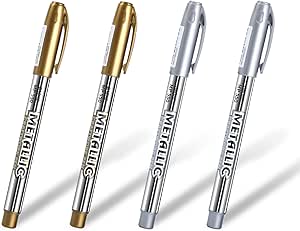 Gold Paint Pen, Gold and Silver Pens