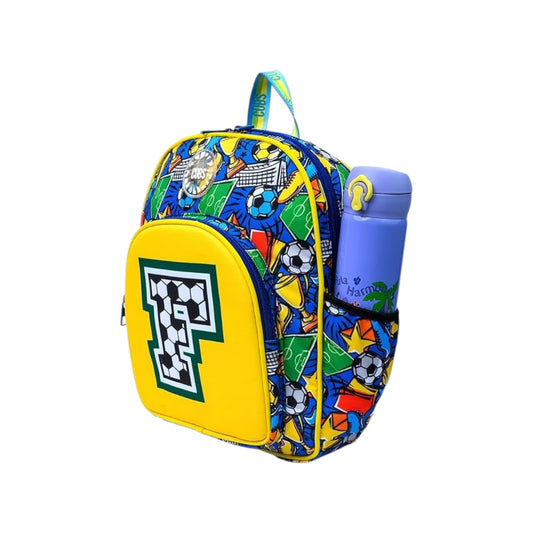 Cubs Football Fan letter F backpack Nursery