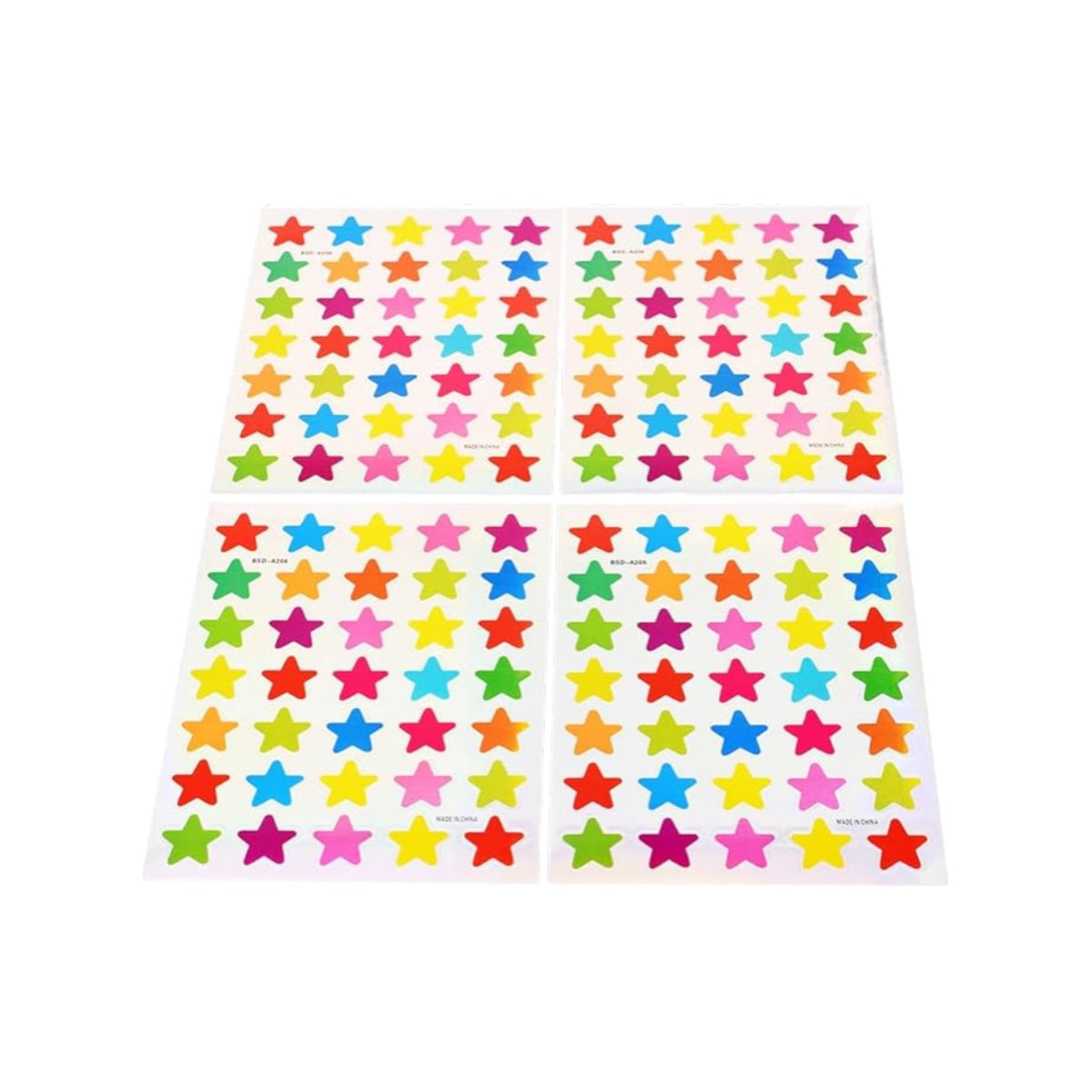 Oh Happy Day Stars Mini Stickers - 4 Sheets