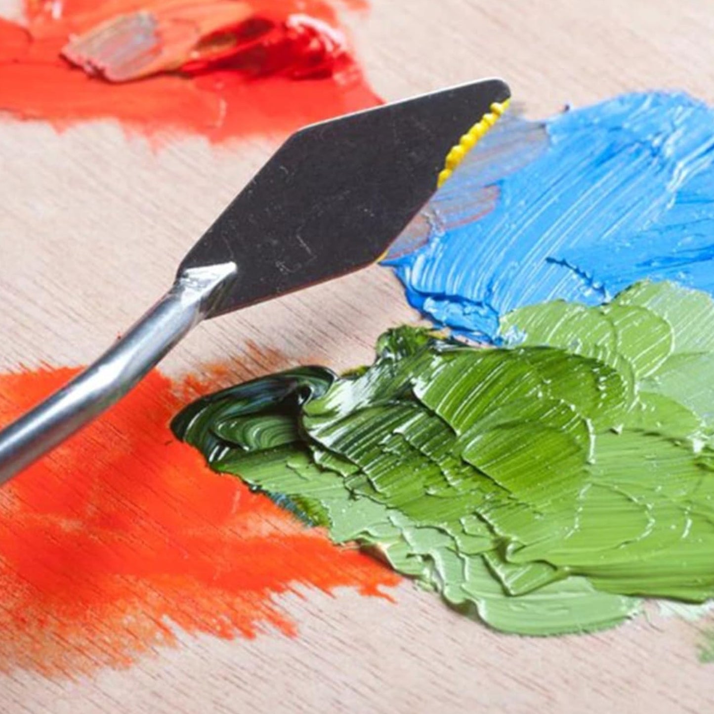 WKW - Acrylic Colors, Set Of 6 Colors With Brush, 30 ML Each,