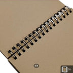 Keep Smiling A5 Sketch Book 150g 50 Sheets Kraft Paper Wire