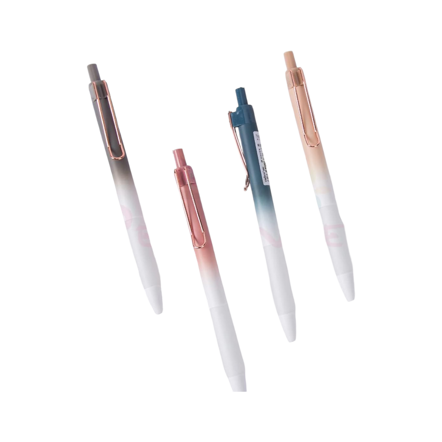 4 Premium Gel Ink Pens Featuring a 0.5 mm Needle Tip.