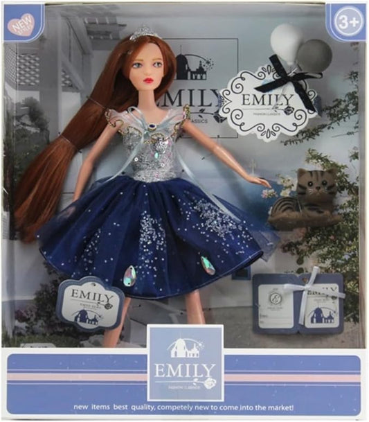 Emily Fashion Doll, 29 cm With A Gorgeous Dress