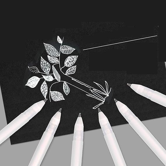 White Light Gel Pen - Art & Painting HB-201