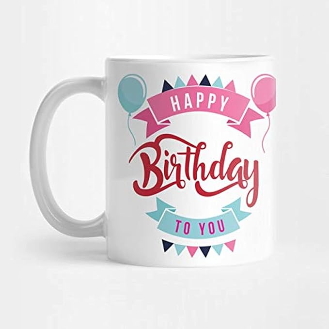 Cashmeera Printd Mug - Happy Birthday