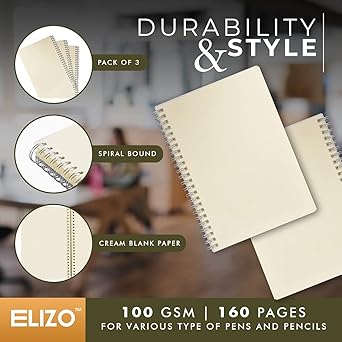 Spiral Notebooks for Note Taking A5 & A6