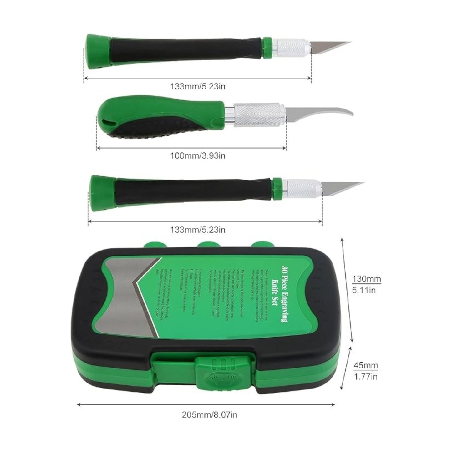 30 Pcs Precision Craft Knife Set