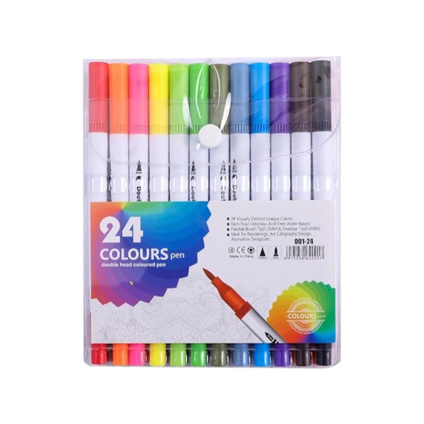 Dual-Tip Highlighter, Larger Capacity