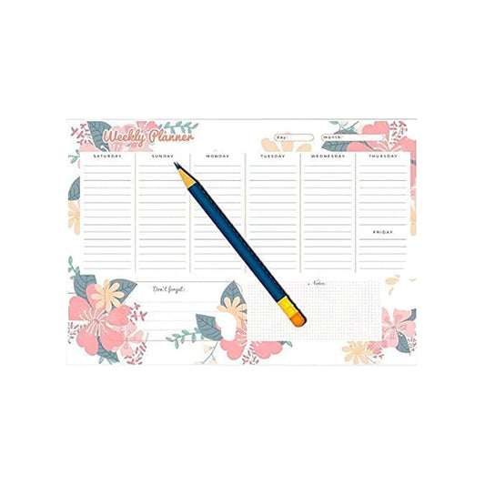 To Do Weekly Planner - A4-52 Sheets 1120
