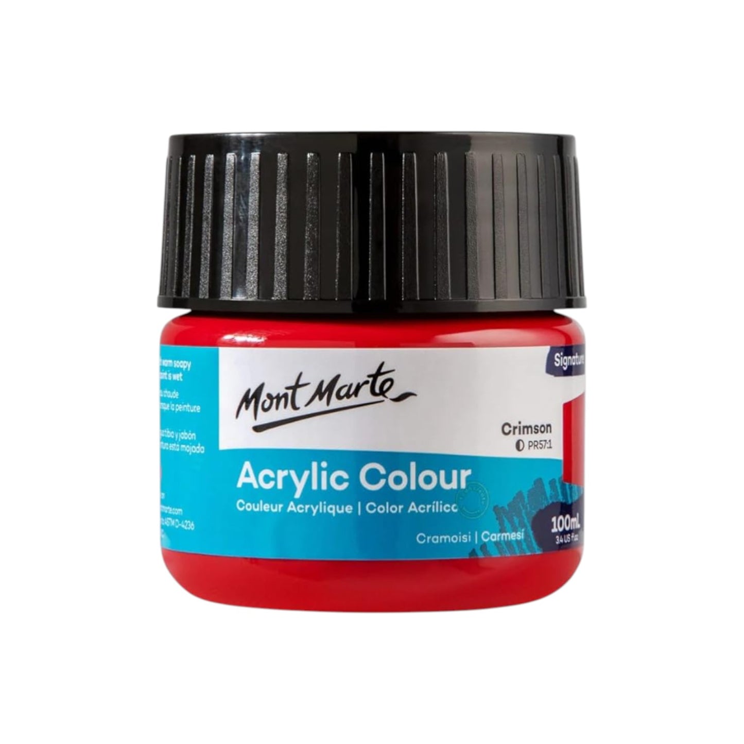 Monte Marte MSCH1001 Acrylic Colour Paint 100 ml- 1 Bottle