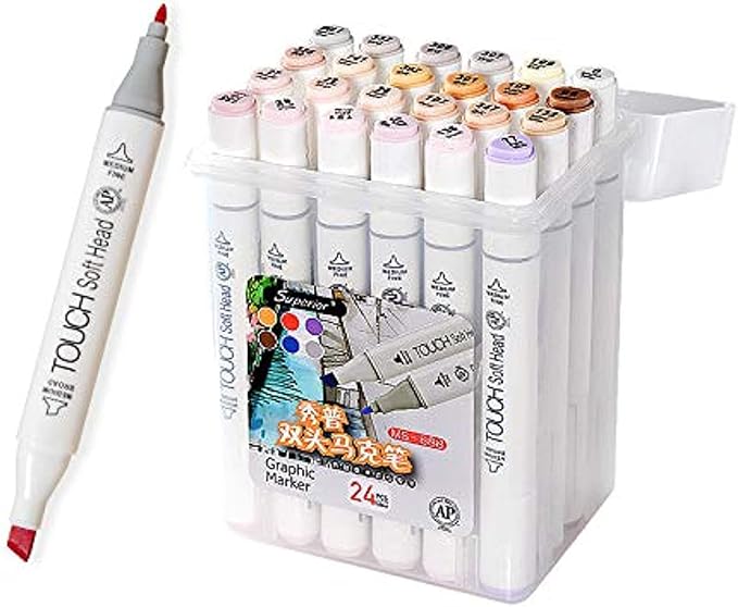 Superior Superior Colors Art Markers Set Dual