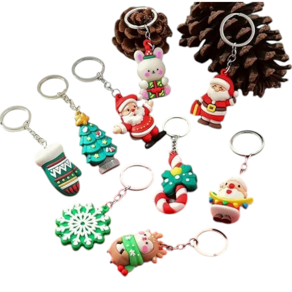 Christmas Medallions with Silicone Pendant 1 Pc.