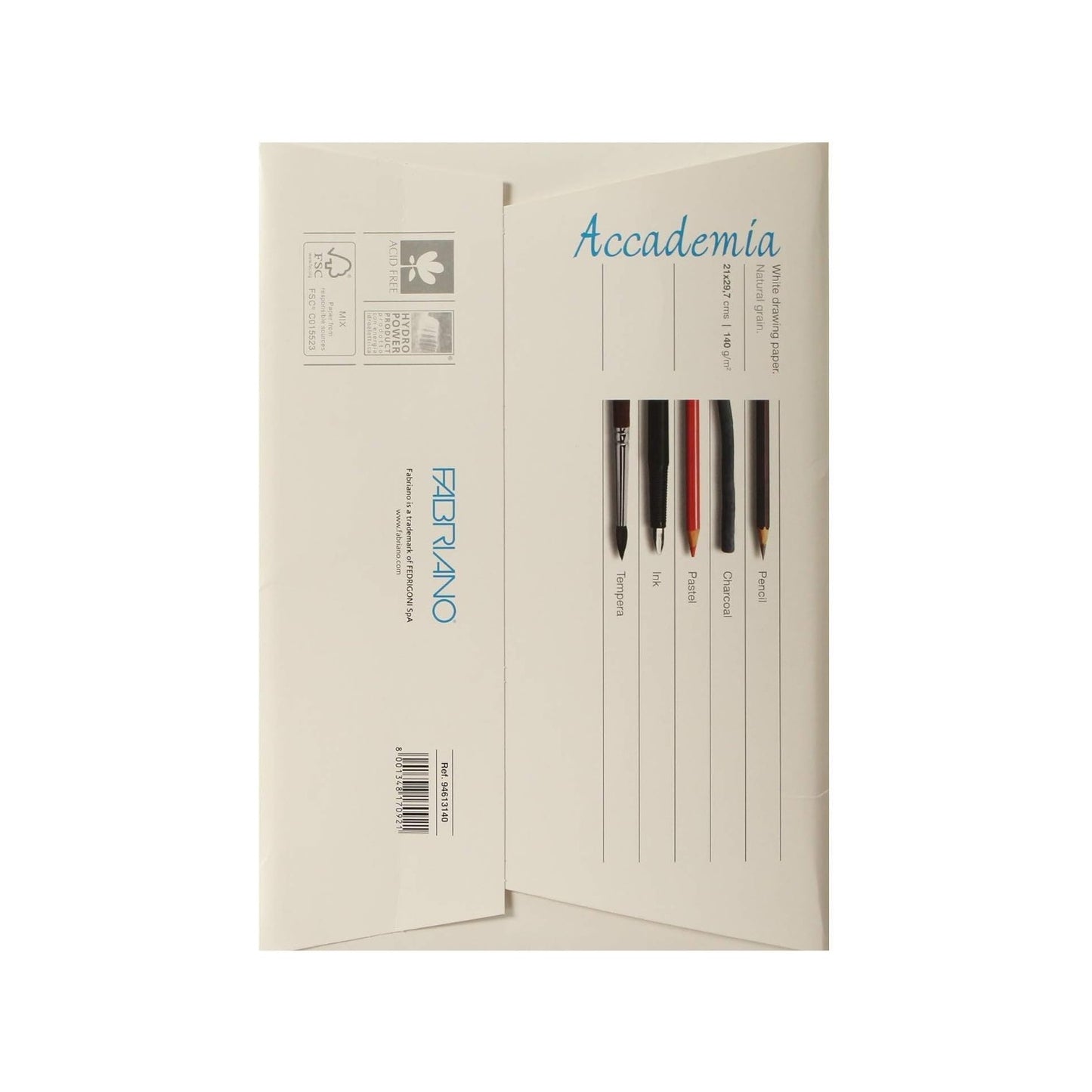 Fabriano Acdemia Drawing Papers, 21x29.7 Cm - White
