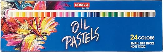 Dong-A Short Oil Pastel Set, 36 Colors