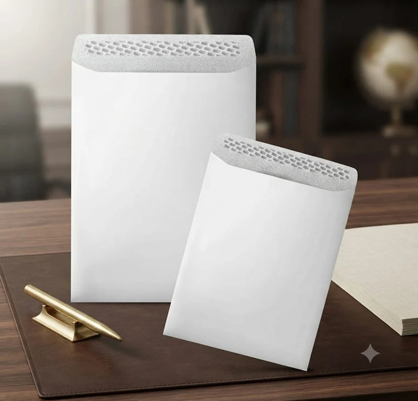 50 Packs  Self-adhesive envelope -Plain - Size B4 250 mm x 353 mm