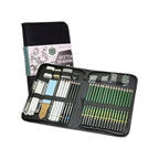 KeepSmiling GOLD LEAF Sketching and Drawing Art Supplies 42 Piece Set