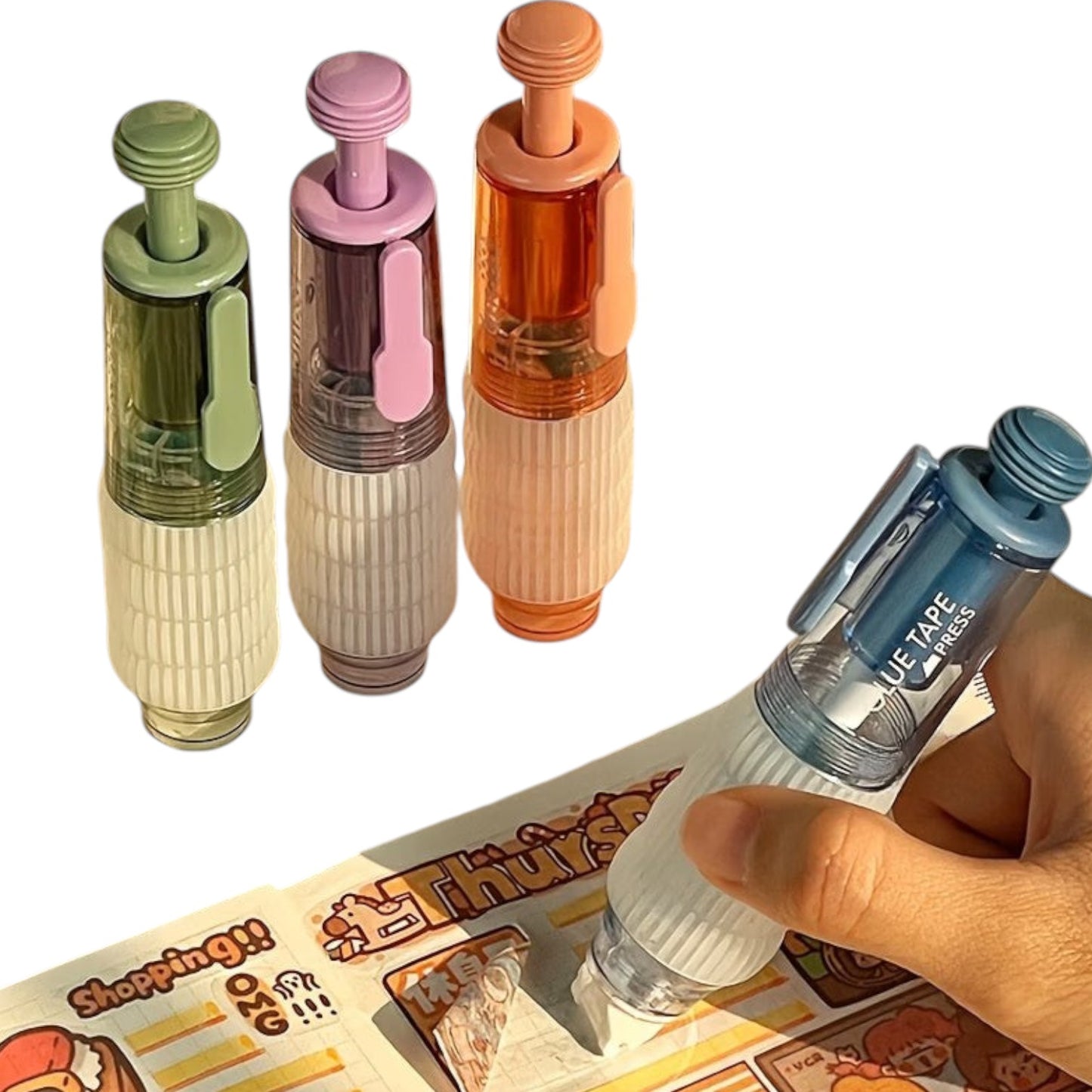 High Viscosity Adhesive Pen, Reusable Double-Sided Tape