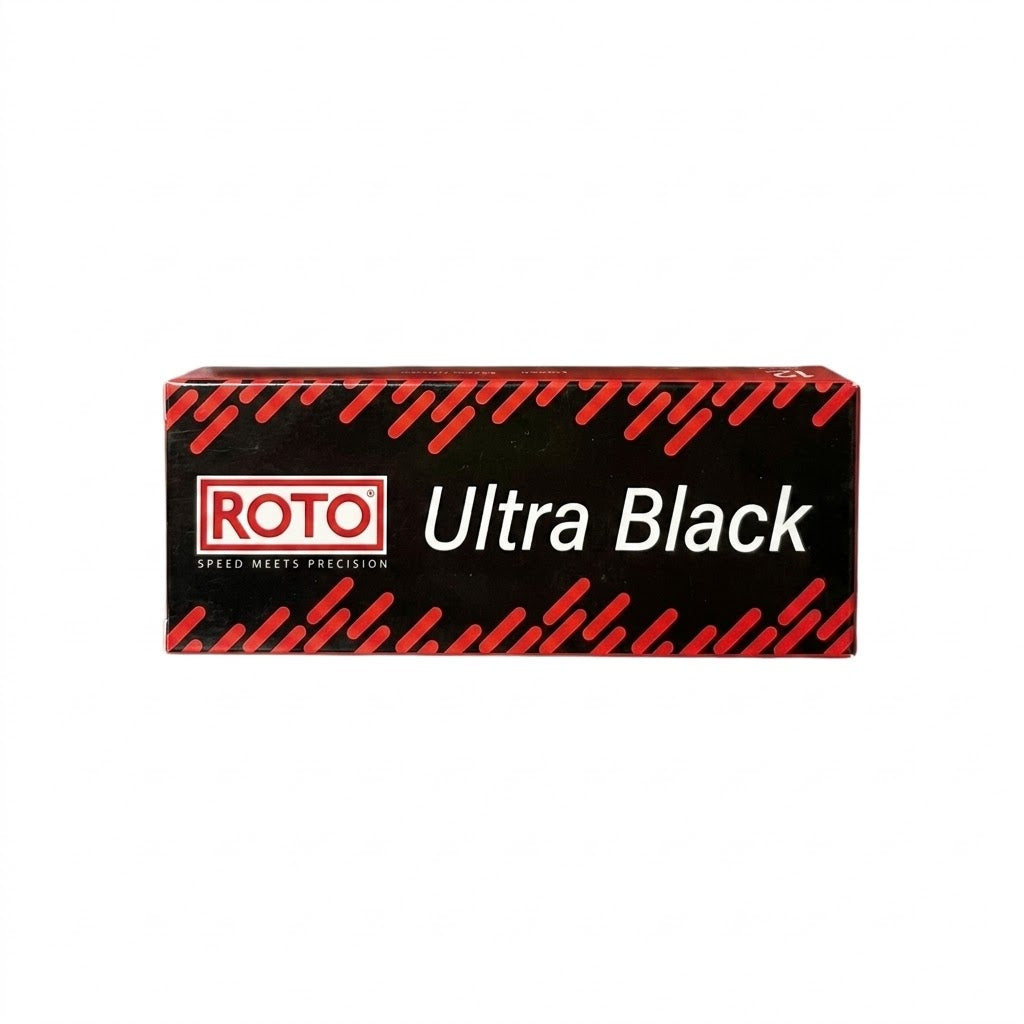 Roto Ultra Black Ballpoint Pen, 0.7 Assorted Colors