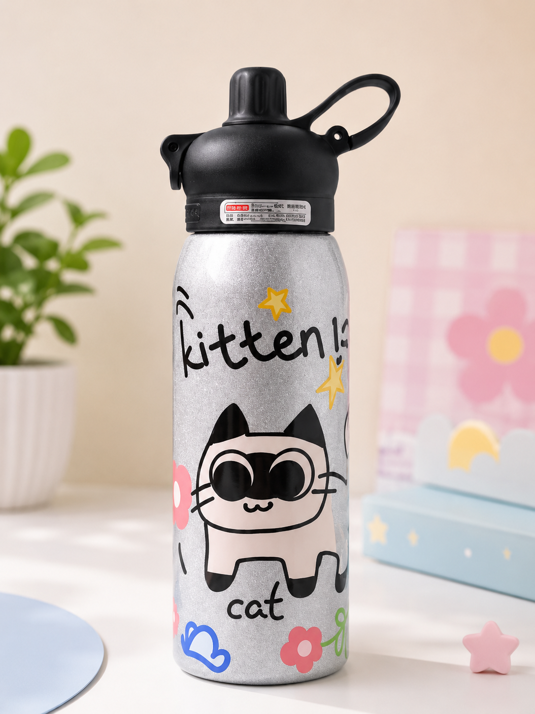 Kids Stainless Steel Water Bottle 500ML Leak Proof Insulated