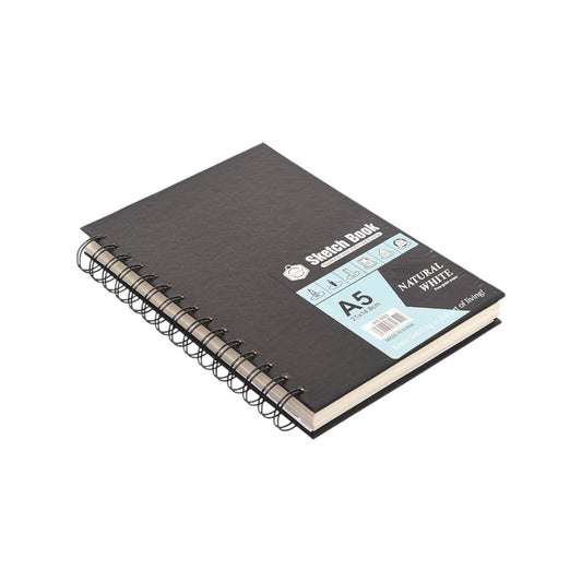 Sketch Book A5 for Kids, Adult, Side Spiral Bound Drawing Paper Pad 80 Sheets