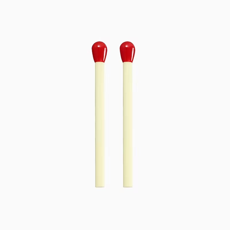 Matchstick-Shaped Ballpoint Pen, Blue Ink Mini Pocket Pen - 1 Pen