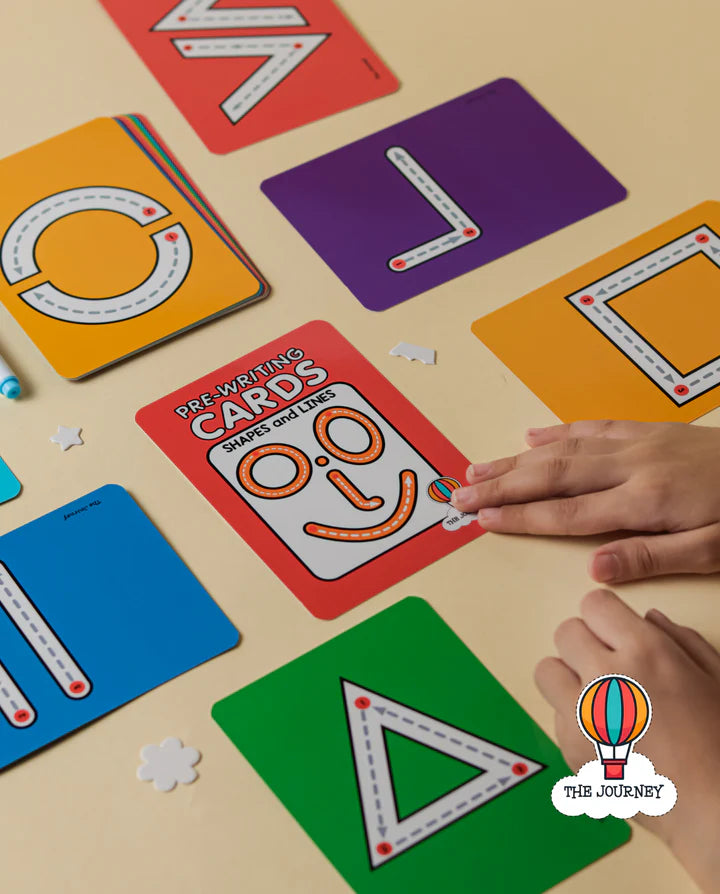 UPGRADED Lines and Shapes Pre-writing Cards