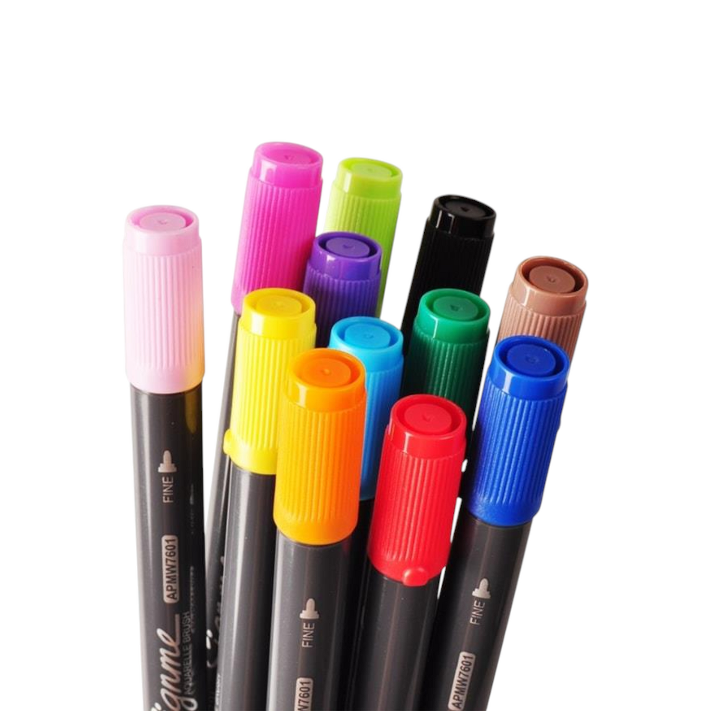 M&G Signme 12/24/48 Watercolor Marker Set Dual Tip W7602