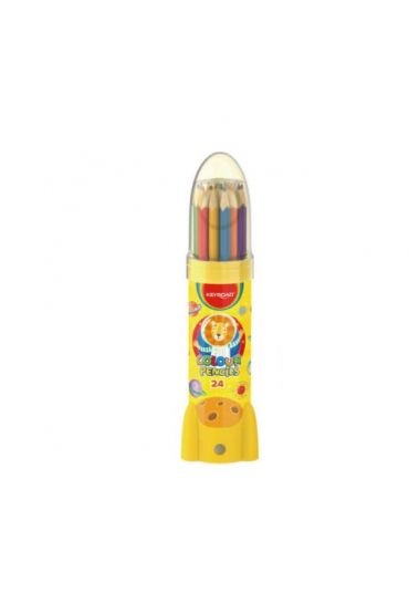 Keyroad 24 triangle coloring pencil in rocket bottle (Copy)