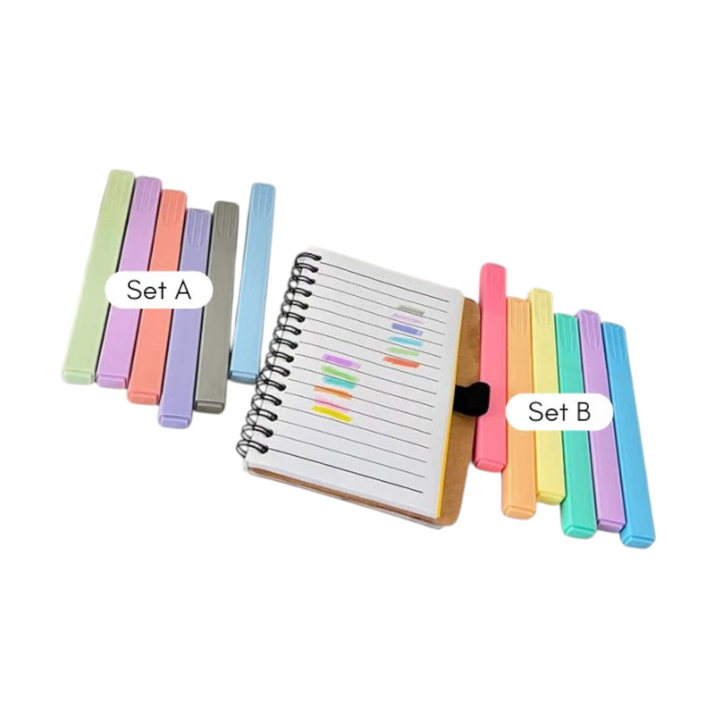Morandi Highlighter 6 PCS LTH QB-0651 / QB-0652