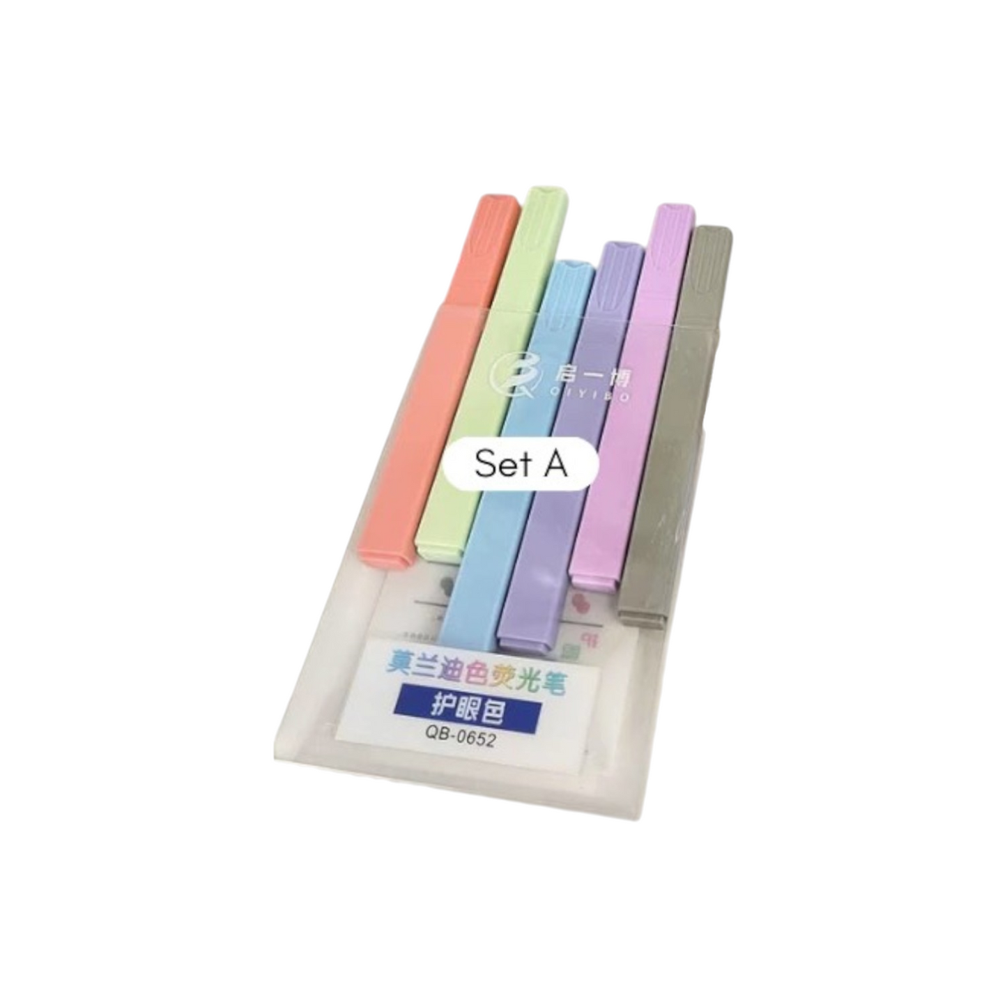 Morandi Highlighter 6 PCS LTH QB-0651 / QB-0652